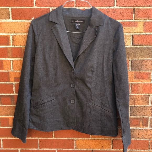 New York & Company Jackets & Blazers - New York & co dark grey blazer